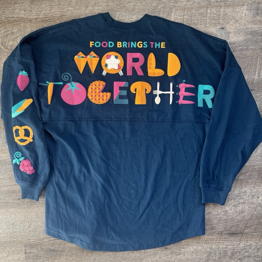 Disney‎ Epcot Food & Wine Festival 2022 adult Spirit Jersey Size Medium